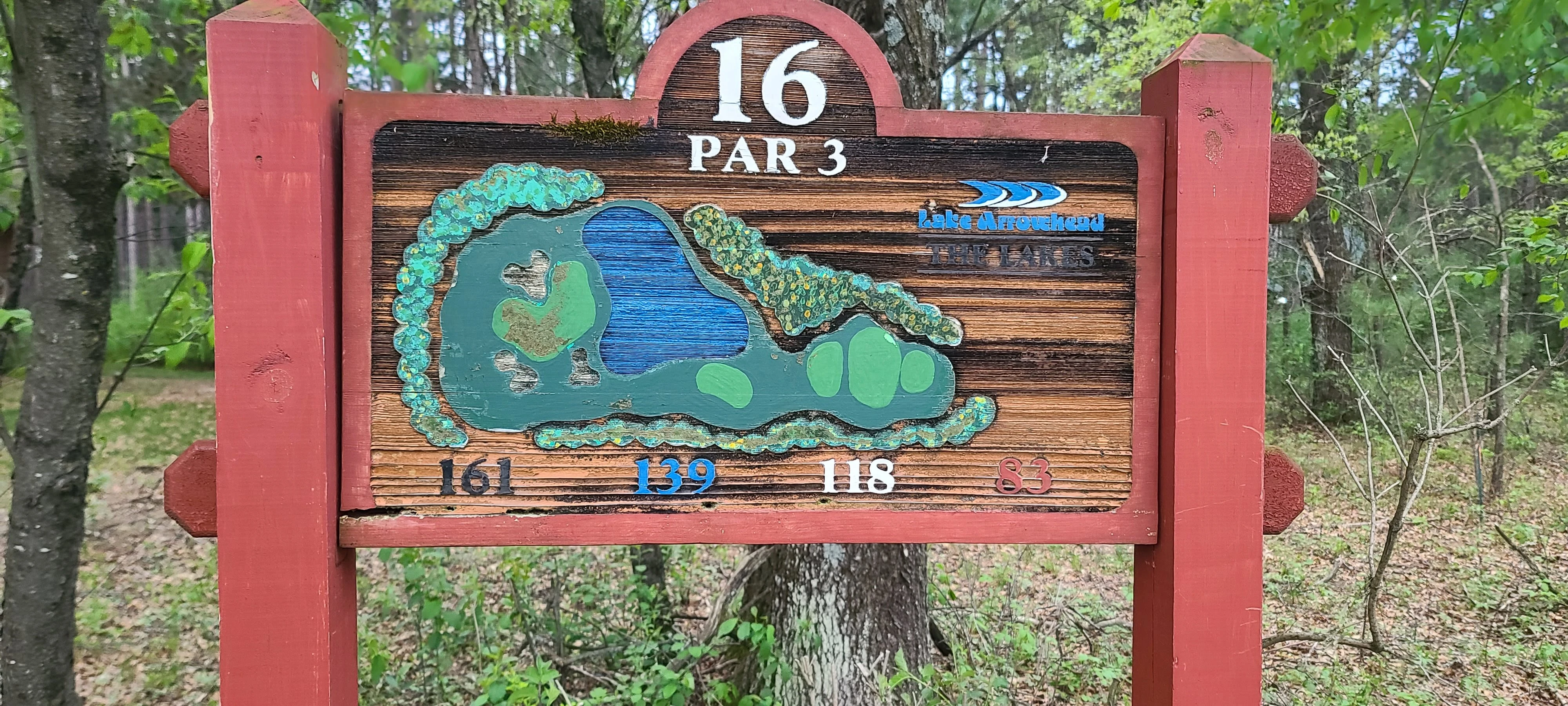 Hole 16 of Lake Arrowhead
