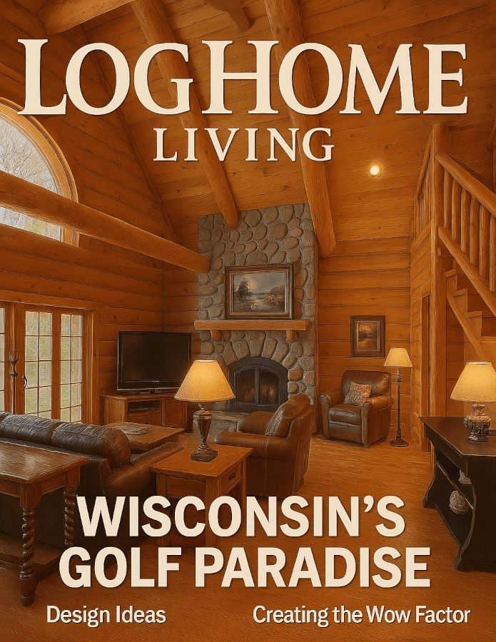 Log Home Living Cabin