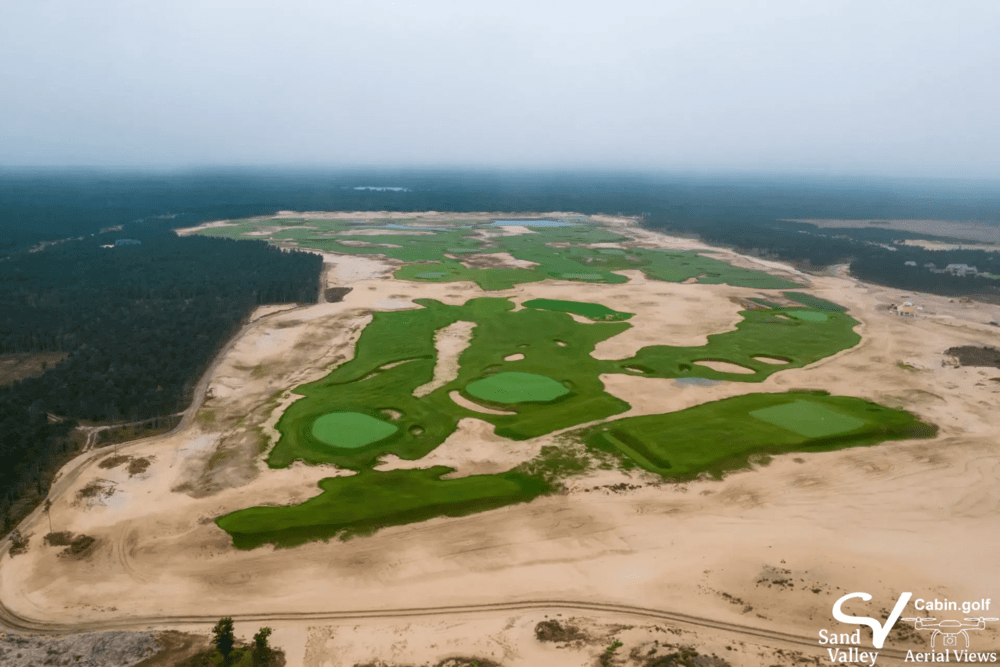 Sand Valley aerial view 100