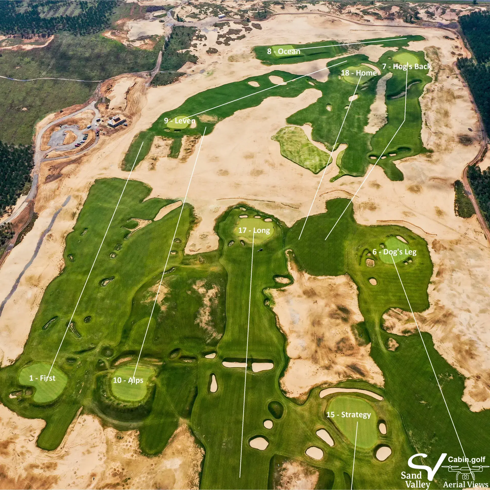 Sand Valley aerial view 113