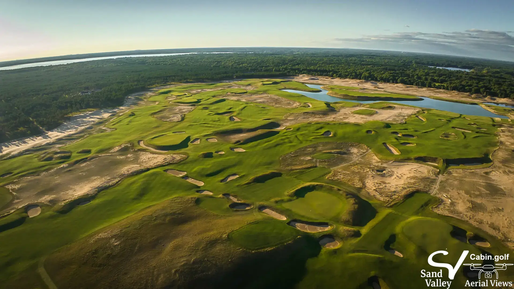 Sand Valley aerial view 3