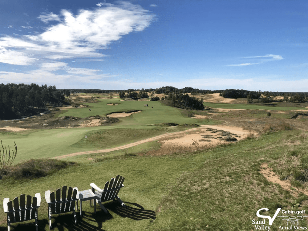 Sand Valley aerial view 90